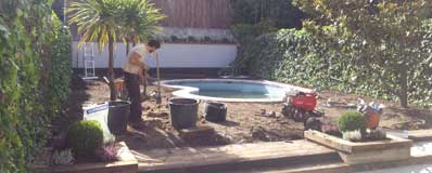 Construcci&oacute;n de jardines